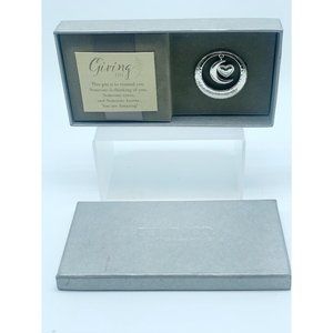 DEMDACO Hammered One Size Women's Metal Giving Pin